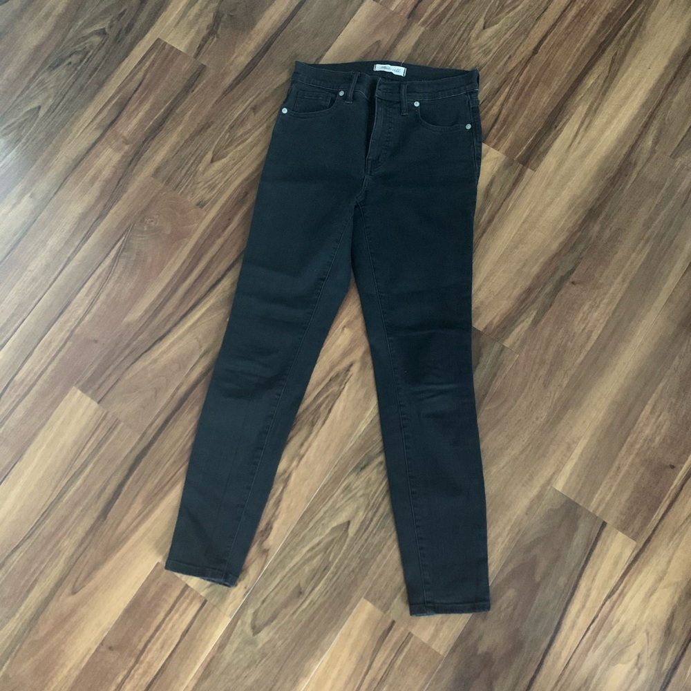 Madewell 9” High Rose Skinny Skinny Jean - Black